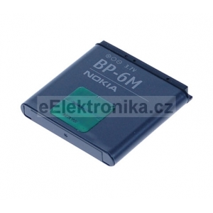 Nokia origin&aacute;ln&iacute; baterie BP-6M Li-pol 3,6V 1100mAh, bulk