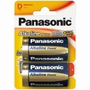 Baterie D Panasonic Alkaline - 2ks Blistr