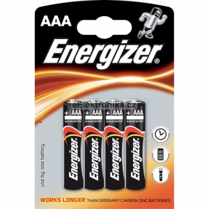 Alkalické Baterie AAA Energizer 4ks