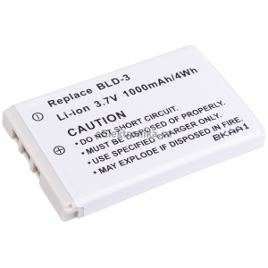 Baterie do mobilu Nokia 6610, 7210, Li-ion 3,7V 780mAh (n&aacute;hrada BLD-3)