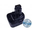 DEWALT DE9072 Ni-MH 12V 3000mAh, články PANASONIC