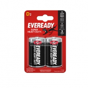 Baterie EVEREDAY R20 D - 2ks